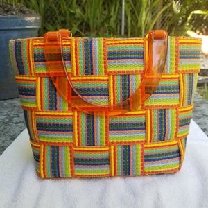 Cute Retro Rainbow Purse